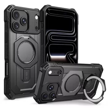 TECH-PROTECT MagForce Funda MagSafe para iPhone 17 Pro / 18 Pro, Negro Mate