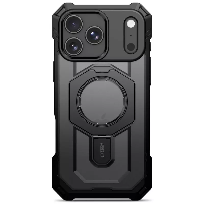 TECH-PROTECT MagForce Funda MagSafe para iPhone 17 Pro / 18 Pro, Negro Mate