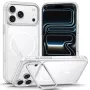 TECH-PROTECT MAGSTAND Funda MagSafe Transparente con Soporte para iPhone 17 Pro Max / 18 Pro Max