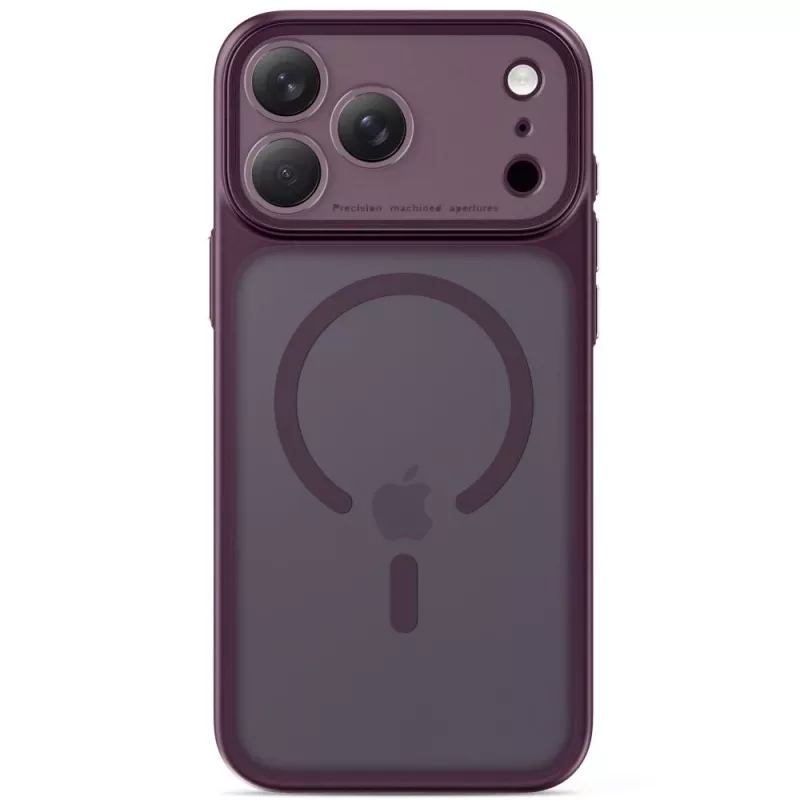 TECH-PROTECT MagPrime Funda MagSafe para iPhone 17 Pro Max / 18 Pro Max - Mate Cereza Oscuro