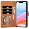 Tech-Protect Funda Cartera para Apple iPhone 16E Marrón Cuero