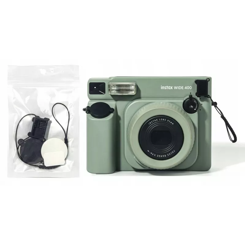 LOVEINSTANT Set de tapa del disparador y corrección de exposición para Fujifilm Instax Wide 400