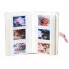 LOVEINSTANT Álbum de fotos vaquero para Fujifilm Instax Mini – capacidad para 108 copias, tapa de piel sintética PU, 18 páginas, azul