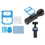 SUNNYLIFE Set de protección de cristal templado 9H para pantalla y objetivo para Insta360 Luna Ultra con recubrimiento AR, bordes 2.5D y accesorios de montaje