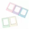 LOVEINSTANT Set de 5 marcos de fotos magnéticos para Fujifilm Instax Mini – colores pastel, montaje en nevera