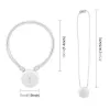 PULUZ PU1205W Soporte magnético para el cuello con cordón para Insta360 GO Ultra, blanco