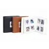 LOVEINSTANT Álbum de fotos para Polaroid Go, 36 hojas, 288 fotos, piel sintética PU marrón