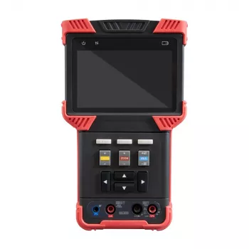BCS T4LCD-PRO Comprobador CCTV multiformato de 4,3 pulgadas con control PTZ, test de cable UTP y batería de 2600mAh