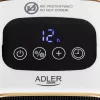 Adler AD 7762 calefactor cerámico PTC con mando a distancia, 2000W, indicador LED, oscilación 45°, temporizador 12h, protección contra sobrecalentamiento y vuelco, negro