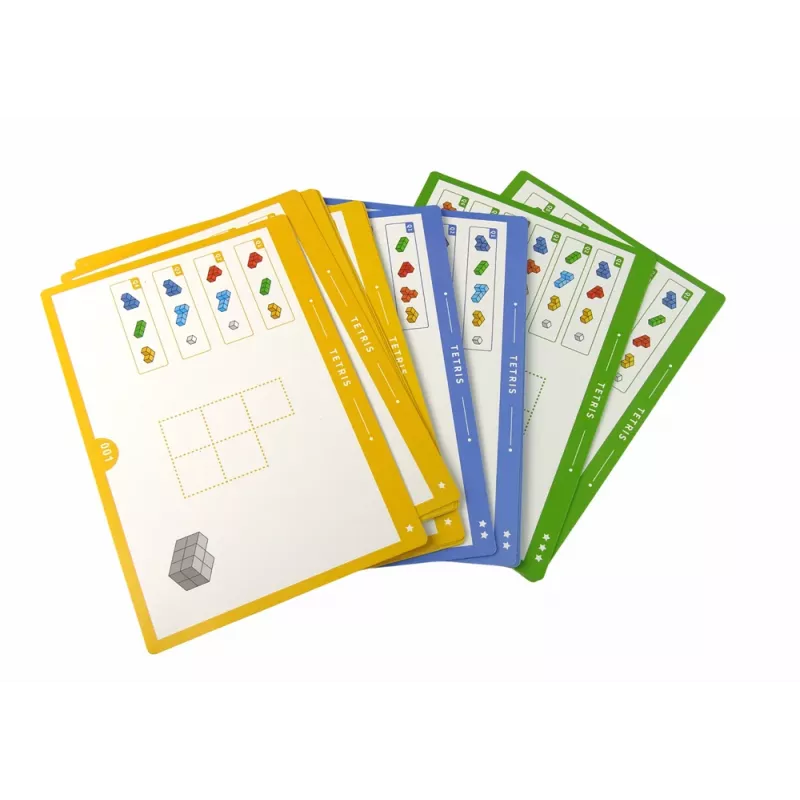 LEAN TOYS Magic Magnetic Cube 7 Elements - puzzle magnético 3D, 7 piezas, multicolor, juguete educativo a partir de 6 años