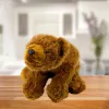 LEAN TOYS peluche oso marrón peluche 28cm
