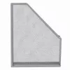LEAN soporte organizador de oficina metálico para documentos y carpetas, vertical, plateado, A4