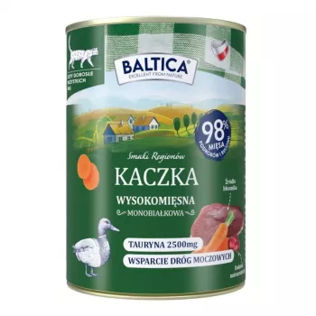 BALTICA Smaki Regionów pienso para gatos adultos pato 400g