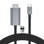 TECH-PROTECT ULTRABOOST cable USB-C a HDMI 2.1 8K 60Hz 200cm gris hierro