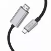 TECH-PROTECT ULTRABOOST cable USB-C a HDMI 2.1 8K 60Hz 200cm gris hierro