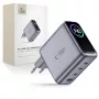 TECH-PROTECT POWERVISION NC140W-GaN cargador de 4 puertos PD 140W / QC3.0 gris oscuro