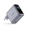 TECH-PROTECT POWERVISION NC140W-GaN cargador de 4 puertos PD 140W / QC3.0 gris oscuro