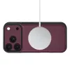 Monedero TECH-PROTECT MagSafe para iPhone 17 Pro Max / 18 Pro Max - Morera, protección RFID, para 3 tarjetas