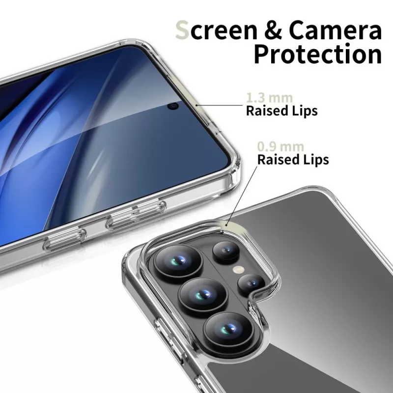 Funda TECH-PROTECT FlexAir Hybrid para Samsung Galaxy S26 Ultra - Transparente
