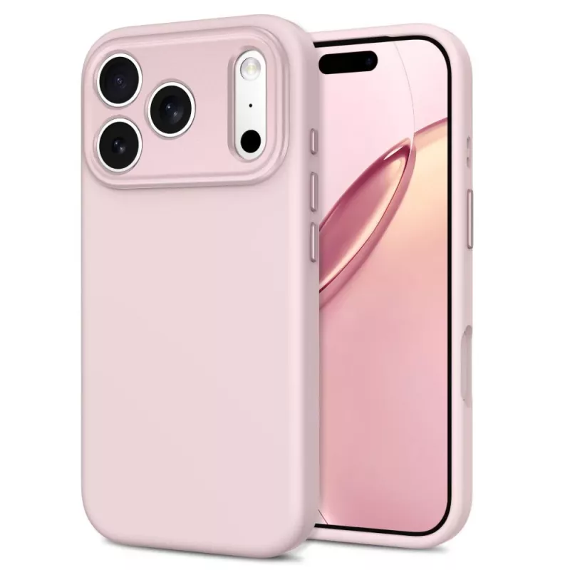 Funda transparente Tech-Protect Uniq MagSafe para iPhone 17 Pro / 18 Pro Soft Pink