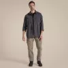 Camisa de manga larga Craghoppers NosiLife Adventure LS III - Black Pepper, XL
