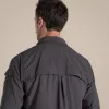Camisa de manga larga Craghoppers NosiLife Adventure LS III - Black Pepper - XXL