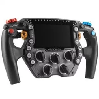 Volante de simracing VPG Sim Mission, pantalla táctil de 5