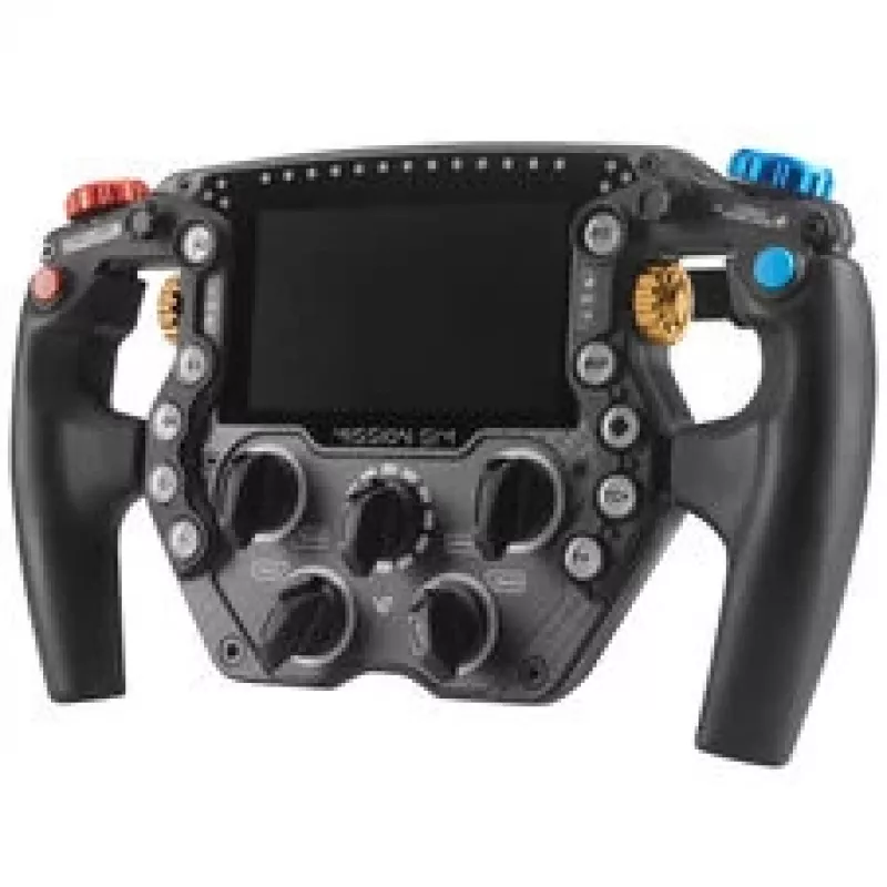 Volante de simracing VPG Sim Mission, pantalla táctil de 5