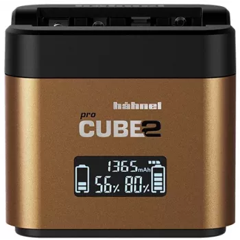 Hähnel ProCube 2 Twin cargador para Olympus (1000 574.0)