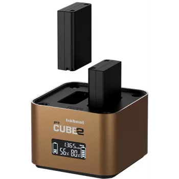 Hähnel ProCube 2 Twin cargador para Olympus (1000 574.0)