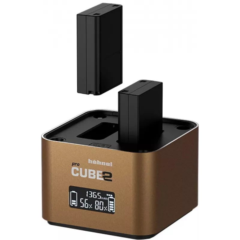 Hähnel ProCube 2 Twin cargador para Olympus (1000 574.0)
