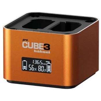 Hähnel ProCube 3 Twin cargador para cámaras Sony (1000 577.2)