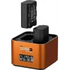 Hähnel ProCube 3 Twin cargador para cámaras Sony (1000 577.2)
