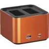 Hähnel ProCube 3 Twin cargador para cámaras Sony (1000 577.2)
