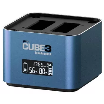 Hähnel ProCube 3 Twin cargador para cámaras Panasonic (1000 577.4)