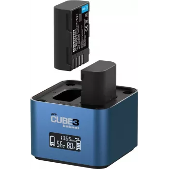 Hähnel ProCube 3 Twin cargador para cámaras Panasonic (1000 577.4)