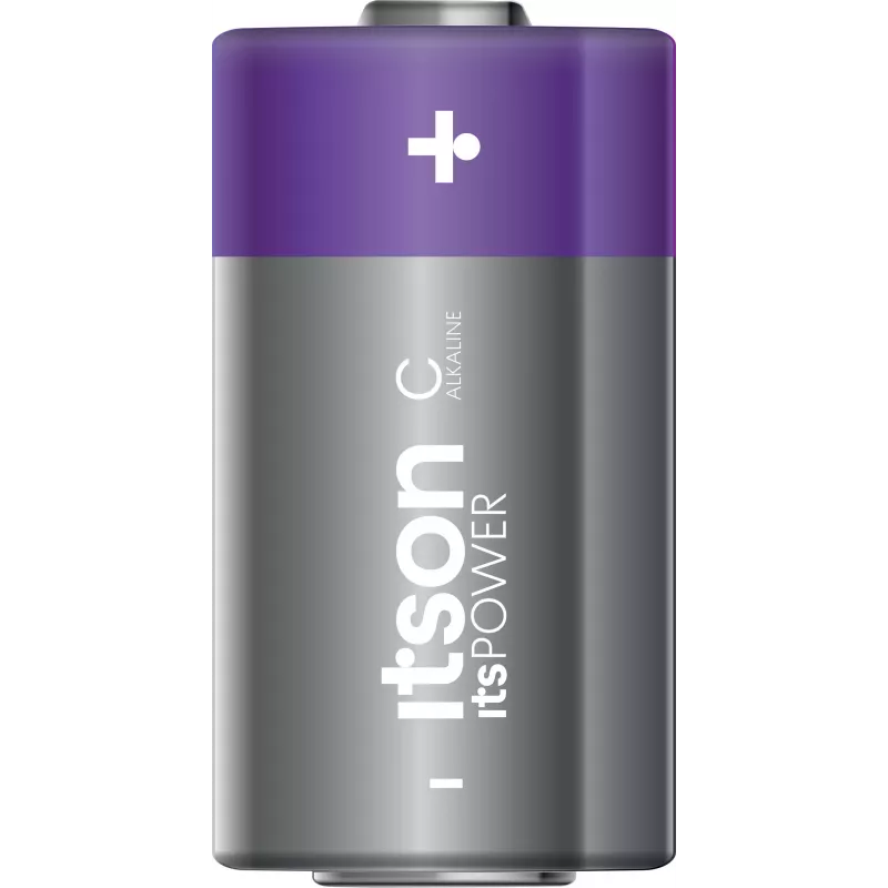 Pilas alcalinas ITSON LR14IPO/2CP C (pack de 2, blíster)