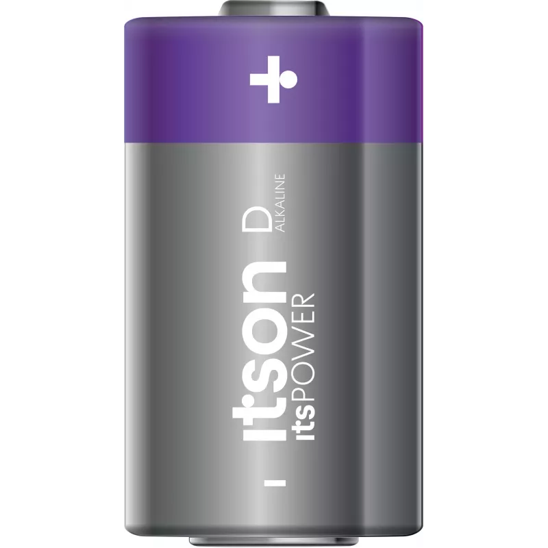 Pila alcalina D itson itsPOWER, pack de 2 (LR20IPO/2CP)