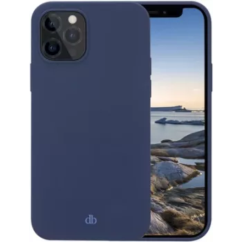 dbramante1928 Monaco protección trasera para Apple iPhone 13 Pro - compatible con MagSafe - azul pacífico - 100% plástico reciclado