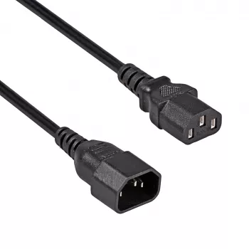 Akyga AK-PC-07C cable de extensión CU IEC C13 a C14 3m negro