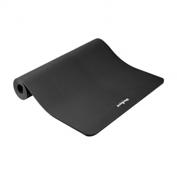 REBEL ACTIVE Esterilla de entrenamiento NBR 190x100x1,5 cm negra - yoga, pilates, fitness