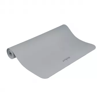 REBEL ACTIVE Esterilla de entrenamiento TPE 200x115x1 cm gris - yoga, pilates, fitness