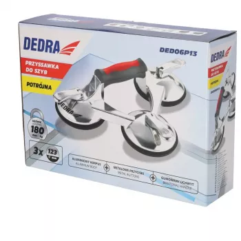DEDRA DED06P13 ventosa 40 kg ventosa única 118 mm