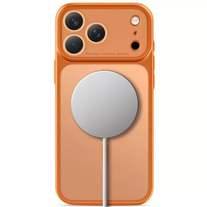 TECH-PROTECT MagPrime MagSafe CC iPhone 17 Pro / 18 Pro naranja cósmico mate