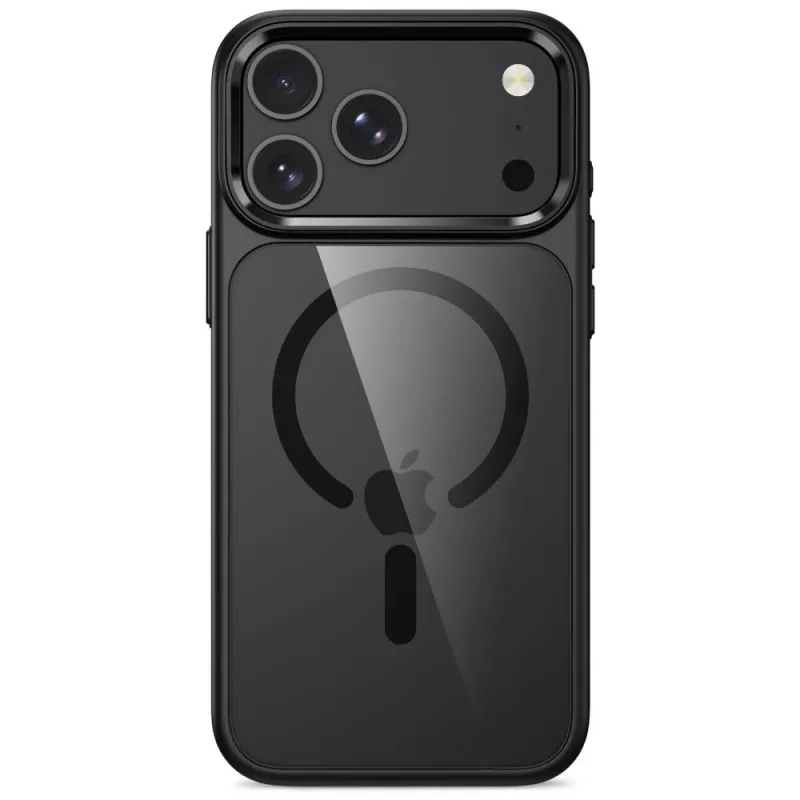 Tech-Protect Magmat funda transparente MagSafe para iPhone 17 Pro Max / 18 Pro Max - Negro
