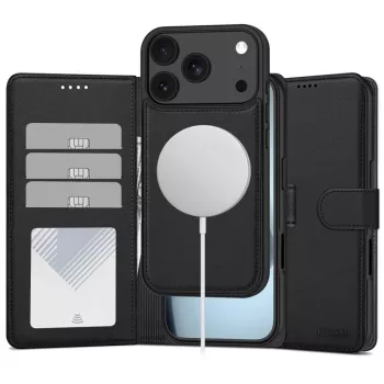 Tech-Protect cartera MagSafe para iPhone 17 Pro / 18 Pro, negro mate