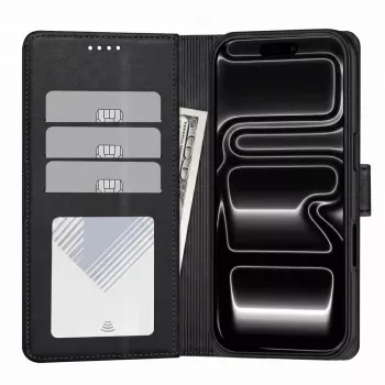 Tech-Protect cartera MagSafe para iPhone 17 Pro / 18 Pro, negro mate