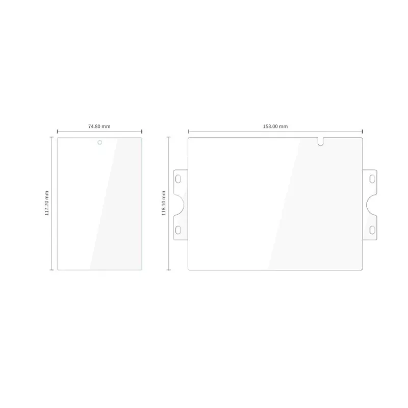 TECH-PROTECT Easy Set Fit+ set de protección 4 en 1 para Samsung Galaxy Z Fold 8 – Transparente (lámina y cristal)