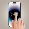 Tech-Protect Glass Fit+ protector de pantalla de cristal templado para Apple iPhone 13/13 Pro/14/16e/17e, marco negro, pack de 2