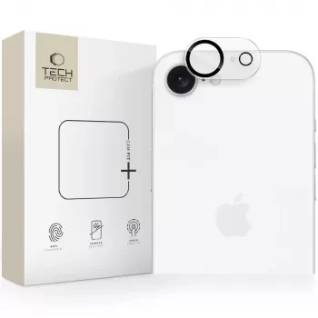 Tech-Protect Cam Fit+ funda transparente para Apple iPhone 16E / 17E